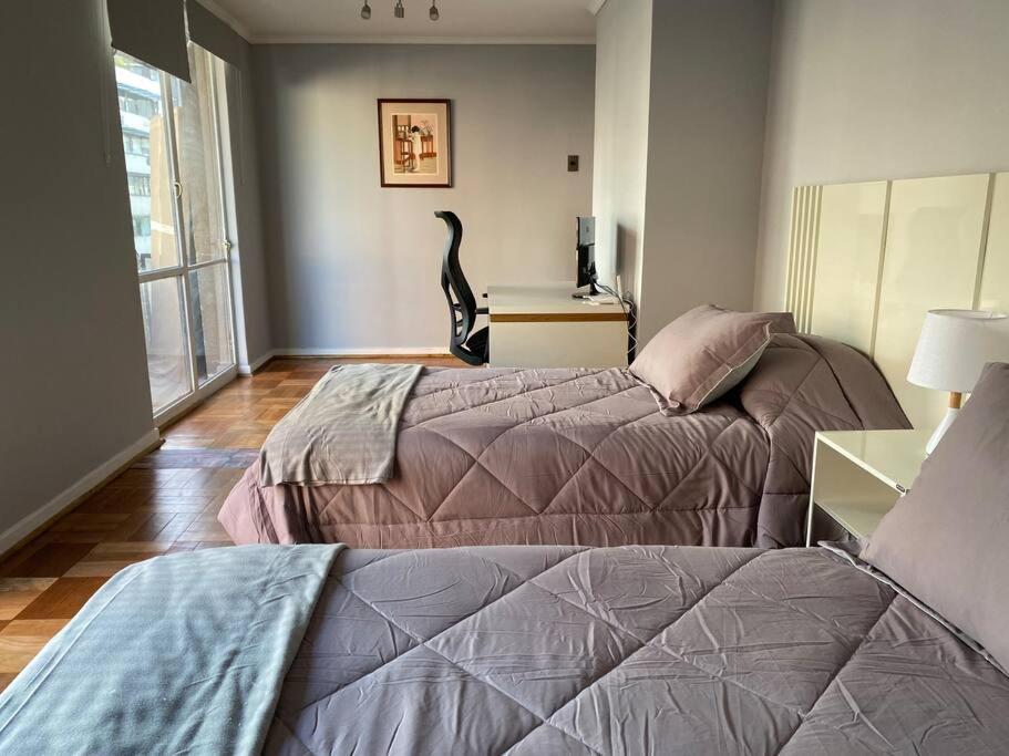 Apartamento En Centro Historico Santiago, Dos Dormitorios Exteriör bild