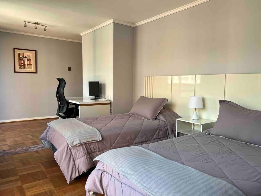 Apartamento En Centro Historico Santiago, Dos Dormitorios Exteriör bild